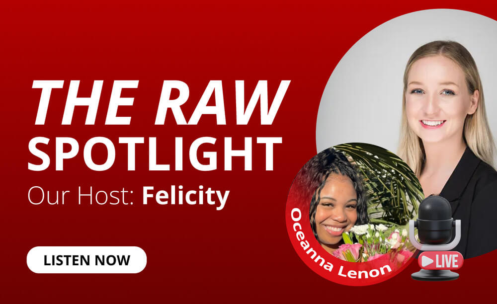 Felicity Porter and Oceanna Lenon feature for The RAW Spotlight podcast, Modern Marketer series