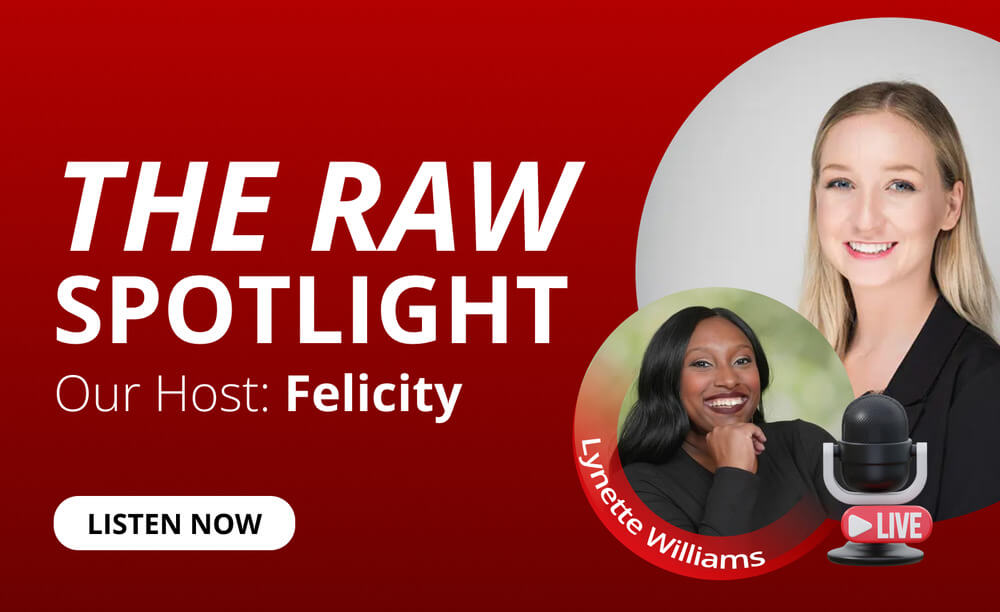 Felicity Porter and Lynette Williams feature for The RAW Spotlight podcast, Modern Marketer series
