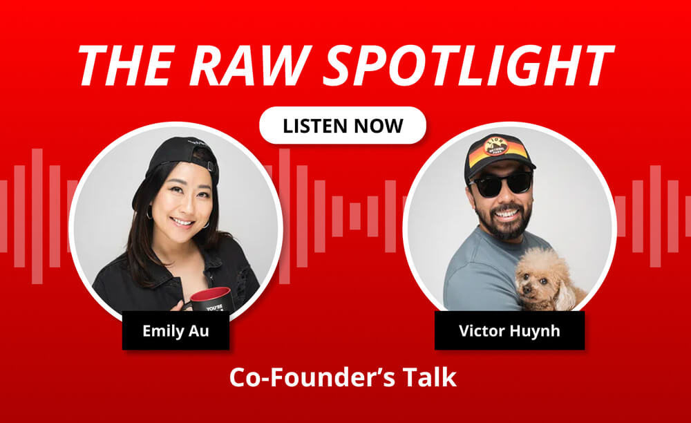Co-Founder's Talk with Emily Au & Victor Huynh from Ready Artwork, a web design marketing agency in Monrovia, California