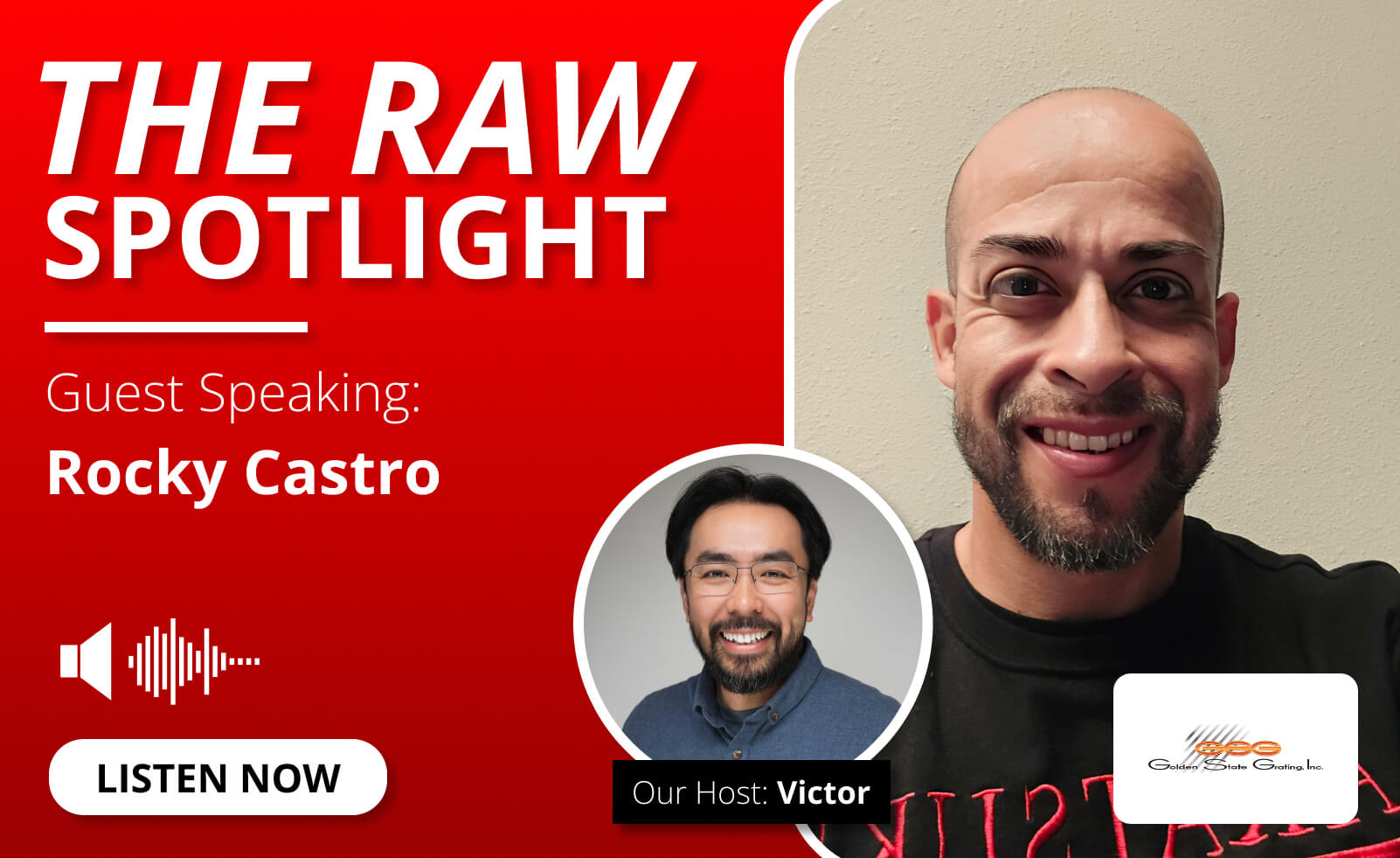 The RAW Spotlight - Rocky Castro Guest Speaking