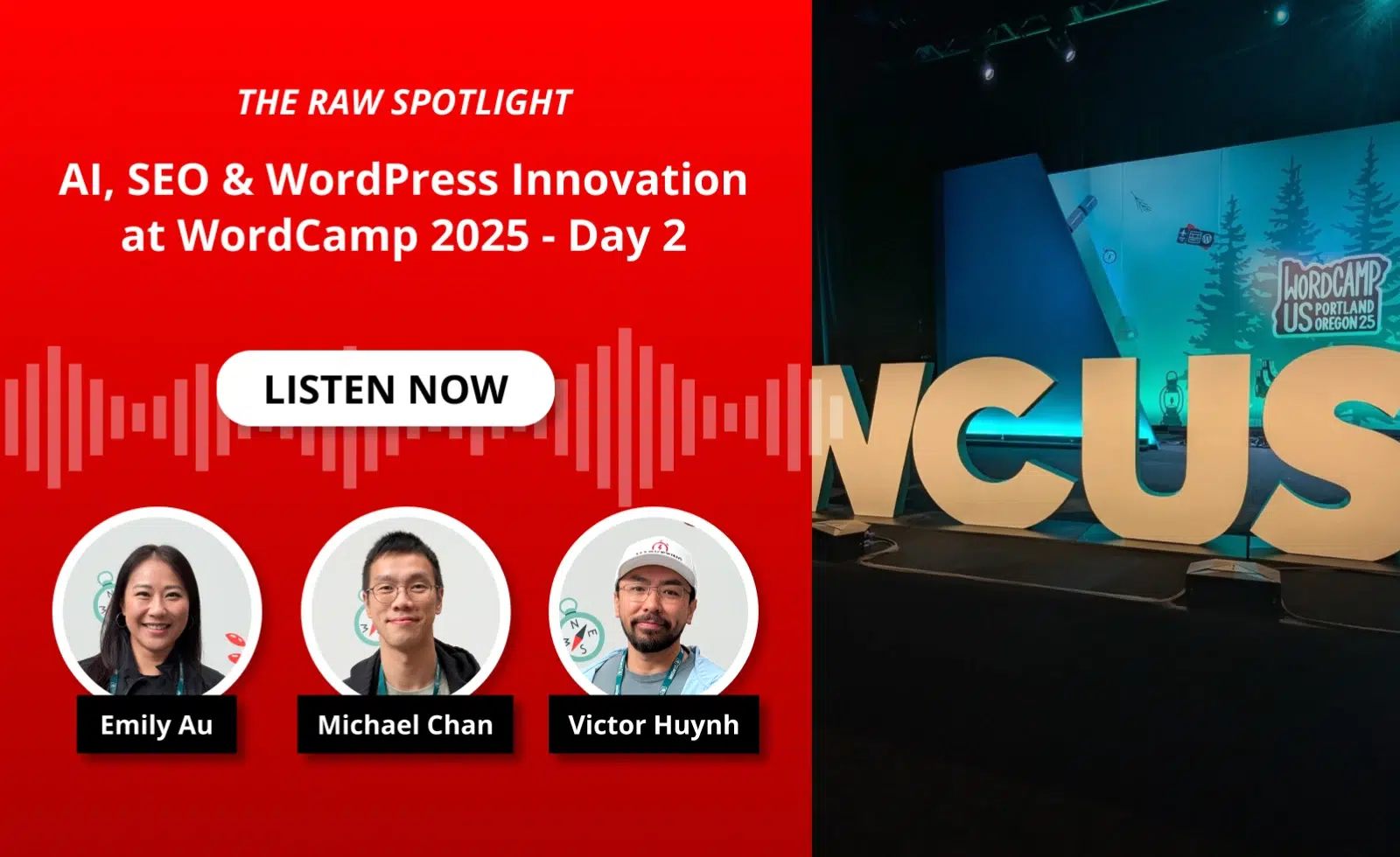 Emily x Victor x Michael WordCamp: AI, SEO, and WordPress Innovation